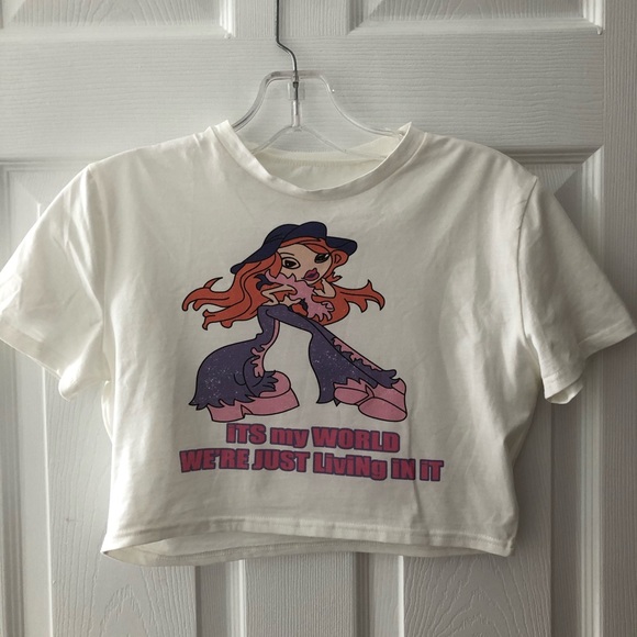 Tops - Bratz inspired cropped top💖